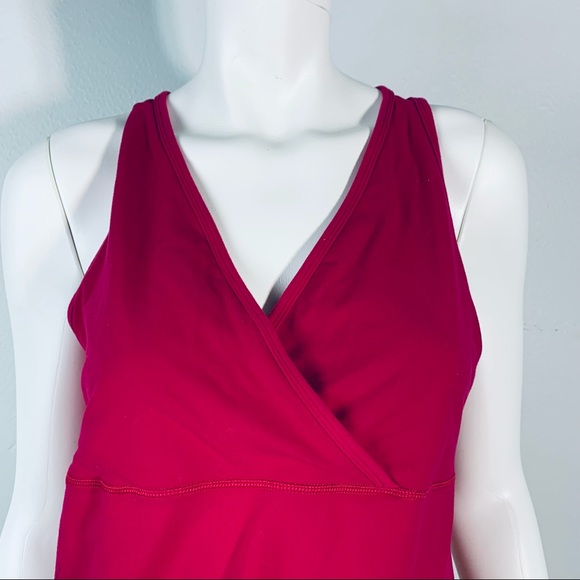 Magenta tank workout. No size tag. Size l/xL See approximate measurement pics. - Picture 5 of 14